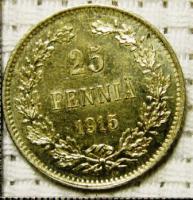 25 пенни 1915 г. S Финляндия
