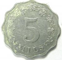 5 Милс 1972 год.