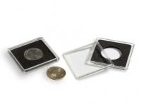 Квадратные капсулы для монет 24 мм.Leuchtturm-Германия