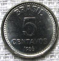 5 сентавос 1986г.