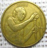25 франков 2002г.
