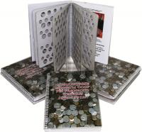 альбом для монет (погодовка) 1961-1991гг.модернизированый,теперь в твёрдых корках и на задвигашках