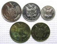 Набор монет Намибия (5 шт.)