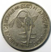 100 франков 1975 год