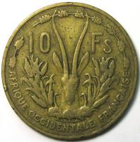 10 франков 1956 год