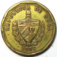 1 песо 2002 год