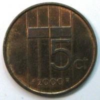 5 центов 2000 год 