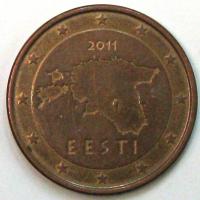 5 евро центов 2011 год