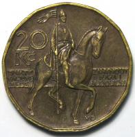 20 крон 2002 год