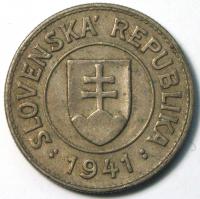 1 коруна 1941 год