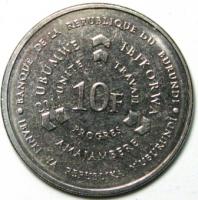 10 франков 2011 год