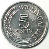 5 центов (FAO) 1971 год