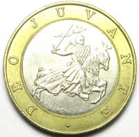 10 франков 1991 год.