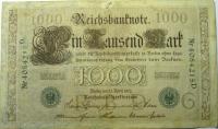 1000 марок 1910 год.