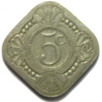 5 центов 1914 год.