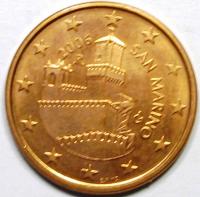 5 Евро центов 2006 год.