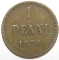1 пенни 1876 год.