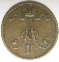 1 пенни 1876 год.