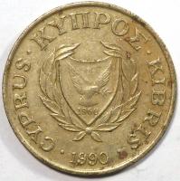 10 центов 1990 год.