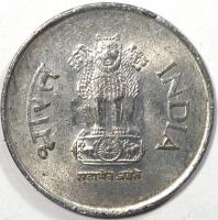 1 рупия 2001 год.