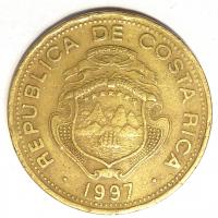 100 Колонов 1997 год. Коста-Рика 