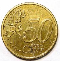 50 Евроцентов 2002 год. Австрия