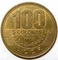 100 Колонов 2007 год. Коста-Рика